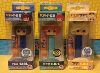 Funko Pop Pez Girl Visitor Center Exclusive 600 Made + Funko Shop Exclusives