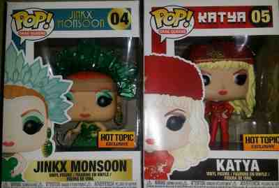 Pop! Drag Queens #04 Jinkx Monsoon & Katya #05 Hot Topic Exclusives