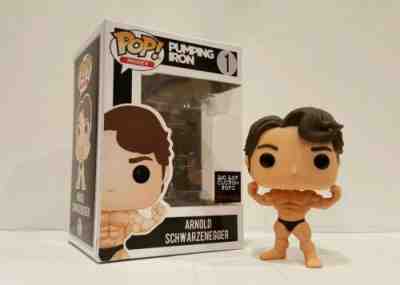 Pop Funko CUSTOM ARNOLD SCHWARZENEGGER Pumping Iron Exclusive Vinyl Chase Pop!