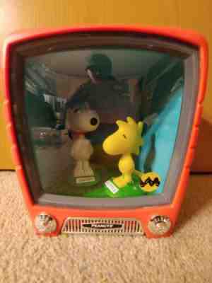 Pop Vision TV Peanuts Snoopy & Woodstock Funko Vinyl RARE Comicon Exclusive