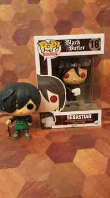 Black Butler Funko Pop Sebastian and OOB Ciel Vaulted