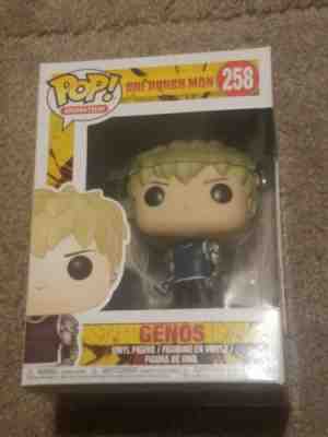 Funko POP! GENOS #258 ONE PUNCH MAN Exclusive Limited Vaulted NEW, VIEW PICS!