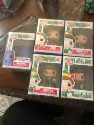 Funko Pop Elf Lot Of 5 