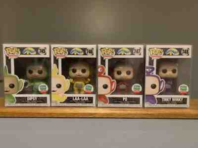 Brand New Teletubbies Funko Pop Set With Free Protecting Cases!