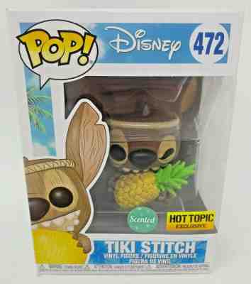 Disney Lilo & TIKI STITCH 472 Funko Pop Vinyl Figure HOT TOPIC EXCLUSIVE Scented