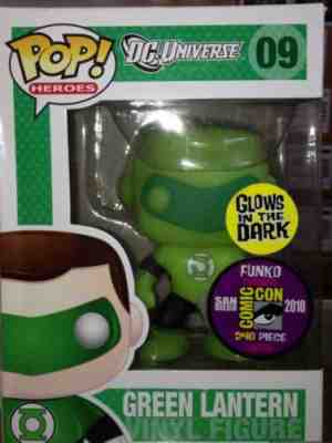 Green Lantern Comic Con Pop Figure Glow In The Dark #09