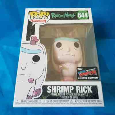 OFFICIAL NYCC 2019 FUNKO POP! ANIMATION: RICK & MORTY - SHRIMP RICK VINYL FIGURE