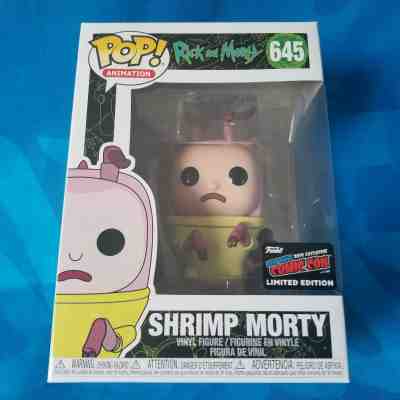 OFFICIAL NYCC 2019 FUNKO POP! ANIMATION: RICK MORTY - SHRIMP MORTY VINYL FIGURE