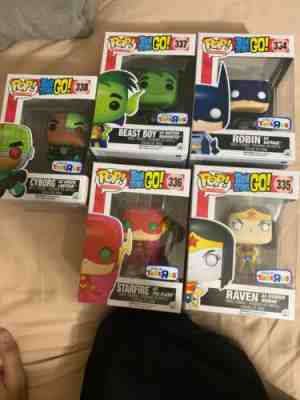 Funko Pop! Teen Titans Go! Lot of 5 TOYSRUS exclusive