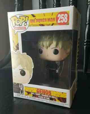 Funko Pop! Animation One Punch Man Genos #258 Vinyl Figure Vaulted NEW in Box