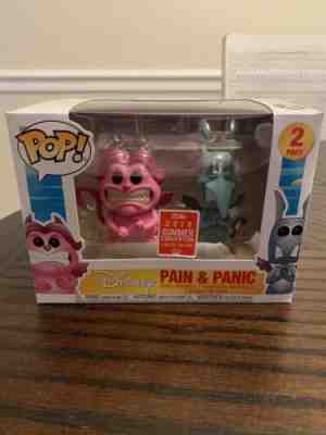 Funko Pop Pain And Panic Hercules Disney 2-Pack 2018 Summer Convention Protector