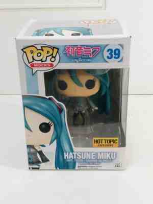 Funko Pop! Hot Topic Exclusive Hatsune Miku - Action Figures & Statues New #39