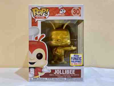 Funko Pop Ad Icons Jollibee Gold - Funko Fanatic Philippines Limited Edition