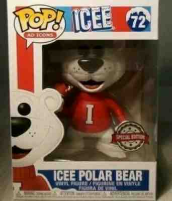 Funko Shop Exclusive Pop! ICEE Polar Bear Ad Icon Cyber Monday bundle