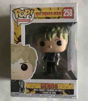 Funko Pop! Animation: Genos #258 One Punch Man Figure Vaulted *READ DESCRIPTION*