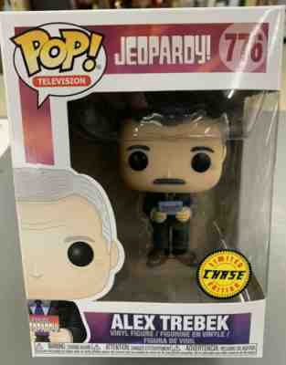 ALEX TREBEK JEOPARDY! FUNKO POP! TELEVISION VINYL FIGURE LIMITED EDITION CHASE