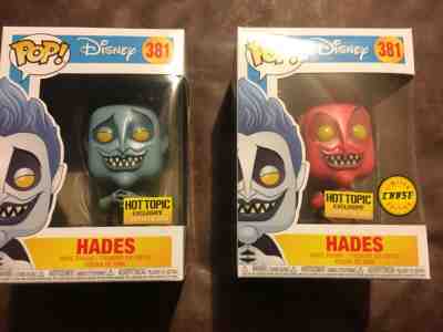 Funko Pop! - Hades Lot - Hercules - Gitd Hot Topic Chase & Gitd Hot Topic new