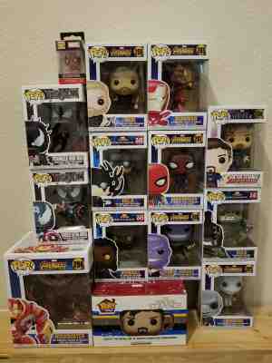 MARVEL FUNKO POP LOT 