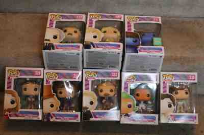 Funko Pop! Willy Wonka & The Chocolate Factory Complete Set (SEVERAL VAULTED)