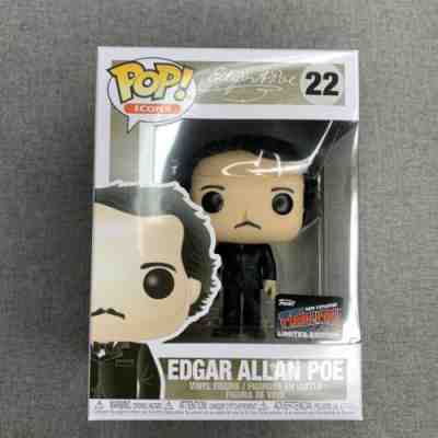 Funko Pop Edgar Allan Poe NYCC Comic Con Exclusive Sticker