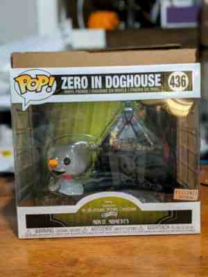 Funko Pop Zero in Doghouse BoxLunch Exclusive Disney Nightmare Before Christmas