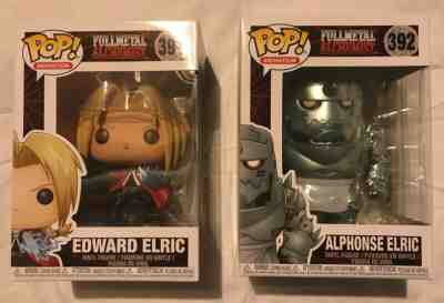 Funko Pop! Fullmetal Alchemist - Edward Elric #391 and Alphonse Elric #392