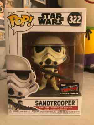 Funko Pop! Star Wars Sandtrooper NYCC 2019 LE Exclusive Official Sticker