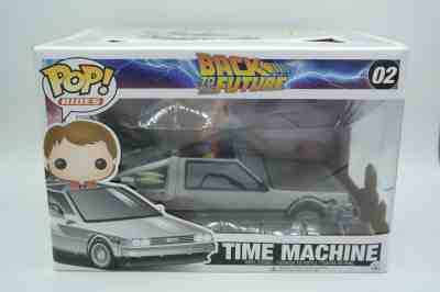 Funko Pop! Rides - Time Machine With Marty (Back To The Future)    (NIB)