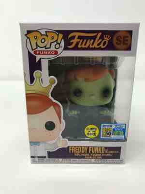 Funko Fundays 2019 SDCC POP! Freddy Funko Frankenstein Glow in the dark Ultra Ra