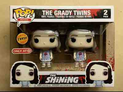 Funko POP Chase Bloody Grady Twins The Shining Target Exclusive 2-Pack