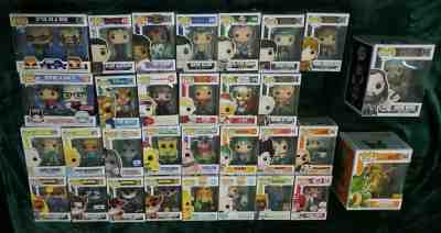 Funko Pop Lot 31 Pops Exclusives SDCC Chase Flocked GITD Vaulted GoT DBZ TMNT