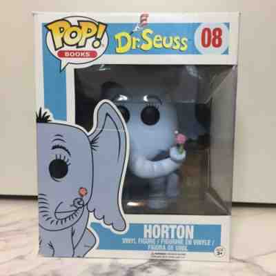 Funko Pop! Horton 08 Books Dr. Seuss Vaulted Vinyl Figure 6” - Free Shipping!