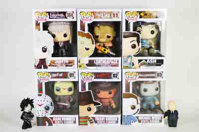 HORROR FUNKO POP Lot LABYRINTH / Jason Voorhees / Leatherface & More