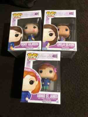 Funko Pop! Gilmore Girls set of 3 Pops, Rory #401, Lorelai #402 and Sookie #403