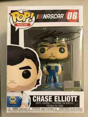 Chase Elliott Signed Autographed Funko Pop NASCAR