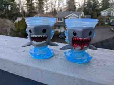 Funko Pop Exclusive SDCC SHARKNADO BLOODY VARIANT AND COMMON OOB (NO BOX)