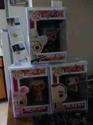 Funko Pop! A Christmas Story:Bunny Suit Ralphie,The Old Man,Sheriff Ralphi Lot×3