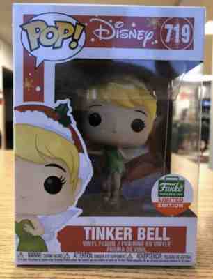 NEW - Funko Pop Holiday Tinkerbell *Funko Shop Exclusive* IN HAND READY TO SHIP