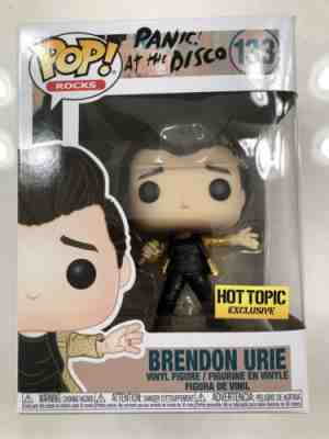 Funko Pop! Rocks Panic At The Disco Brendon Urie Hot Topic Exclusive