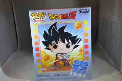 Funko POP TEE! Goku Kamehameha T-Shirt Dragon Ball Z Gamestop Exclusive XL BOX