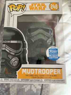 Star Wars MUDTROOPER Funko Pop #239 Limited Edition 3000 pieces SOLO Protector