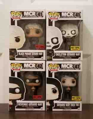 Funko Pop! Rocks - My Chemical Romance - Gerard Way (Complete Set)