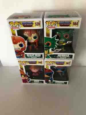 Funko Pop! - Masters Of The Universe Lot - 4 Pops!