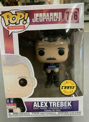 ALEX TREBEK JEOPARDY! FUNKO POP! TELEVISION VINYL FIGURE LIMITED EDITION CHASE