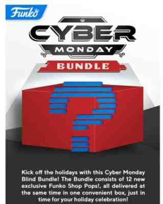 Funko Pop Up Shop Cyber Monday Blind Bundle CONFIRMED ORDER