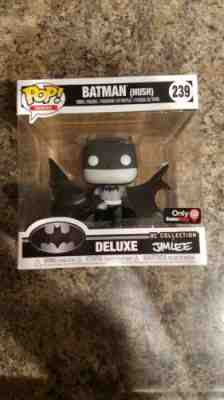 Funko Pop! DC Batman Deluxe (Hush) Black&White #239 GameStop Jim Lee *IN HAND*