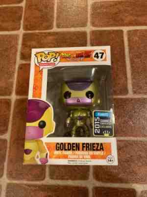 Funko Pop! Dragon Ball Z Resurrection F Golden Frieza 2015 Convention US SELLER