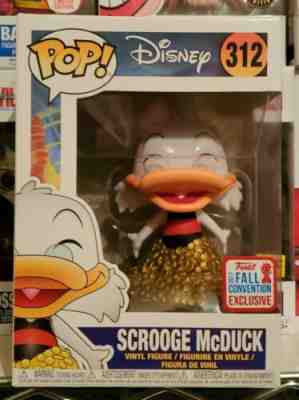 Funko POP DIsney Ducktales 312 Scrooge Mcduck NYCC EXCL