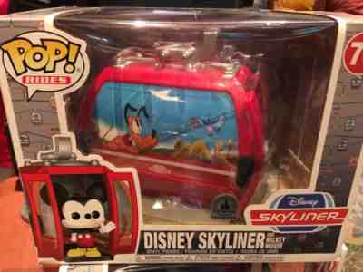 Funko Pop Ride Disney Skyliner Parks Exclusive Mickey Mouse Pluto