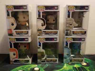 Funko Pop Movies - The Fifth Element Lot of 6 Vaulted Ruby Rhod, Diva, Leeloo...